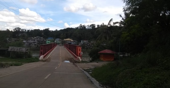 a small bridge across Chico River